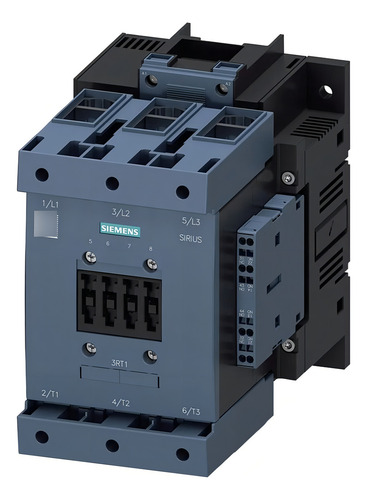 Contactor 115a Bob-440v Ac S6 2na-2nc Siemens 3rt1054-1ar36