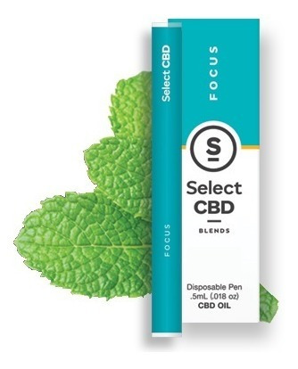 Select Cbd Oil Vape Pen 0.5ml (vape De Cbd) Sabor Menta