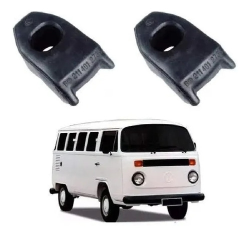 Par Batente Suspensão Dianteira Kombi 1975 A 2013 2114012731