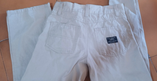 Pantalón Para Niño De Vestir Talla 7 Marca Polo 