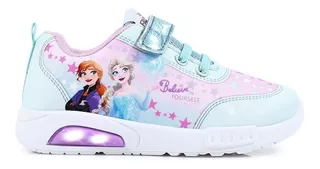 Zapatillas Footy Frozen Pop Destiny Disney Luz Led Niñas