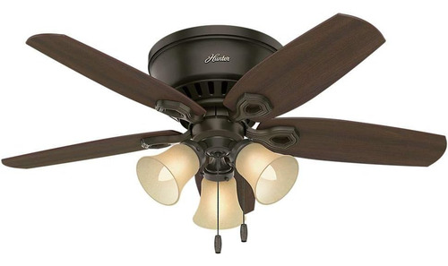 Hunter Fan Company, Ventilador De Techo Builder New De Perfi