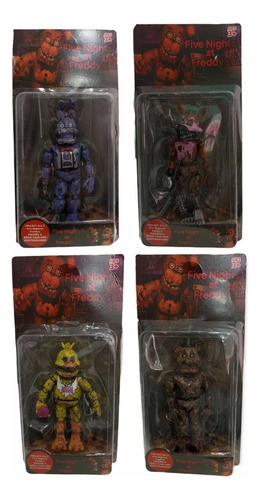 Five Nights At Freddy Nightmare Set X 4