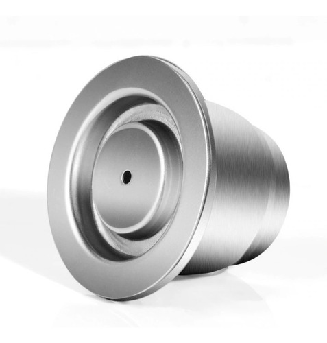 1 Cápsula Reutilizable Acero Para Nespresso + Apisonador Y +