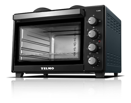 Horno de mesa eléctrico Yelmo YL-55N 55L gris/negro 220V