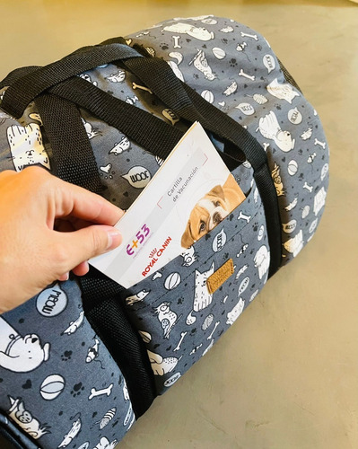 Bolso Transportador Perro/gato Para Aerolinea Lufthansa