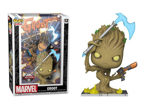 Funko Pop Comic Cover Groot Marvel Special Edition Original