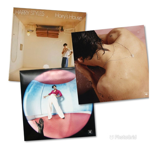 Vinilo Harry Styles Pack Promocional Nuevos Sellados