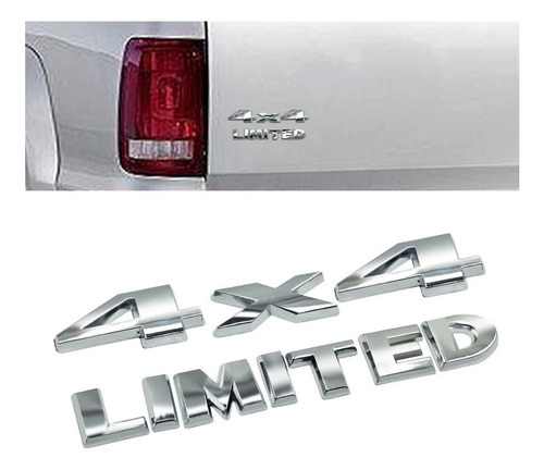 Nawpheki 4x4 + Emblema De Letra Limitada, 2 En 1 Decal De De