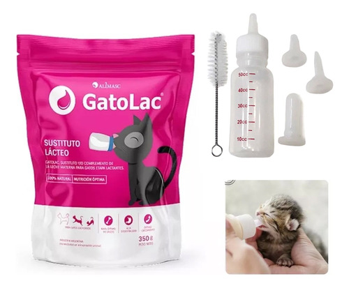 Leche Para Gatitos Lactantes Sustituto Lacteo Gatolac 350g