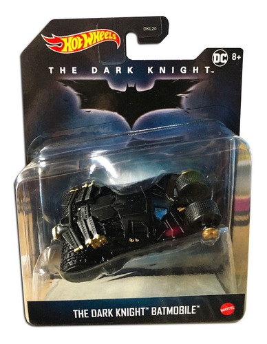 Hot Wheels Batman The Dark Knight Batmobile Mattel Dkl20