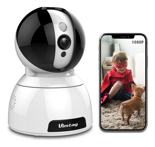 Camara Wifi Para Mascota 1080p Fhd Monitor Bebe Vigilancia 2