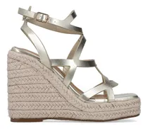 Comprar Alpargatas Ozono Para Mujer Estilo 672801 Oro