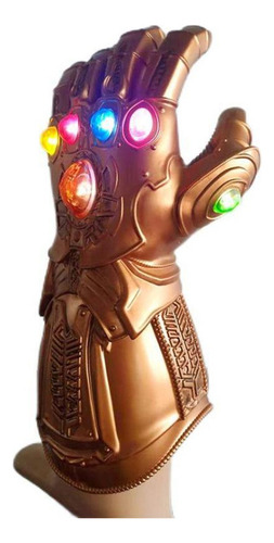 Manopla Thanos Infinity Com Luva De Led Para Adultos