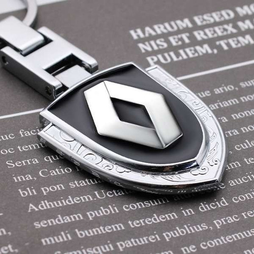 Imagem 4 de 8 de Chaveiro Porta Chaves Renault Dois Lados Metal