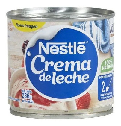 Crema De Leche Nestle T 236 Gr( 6uni) Super