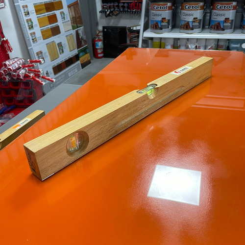 Nivel De Madera 50 Cm Anemi 2 Gotas