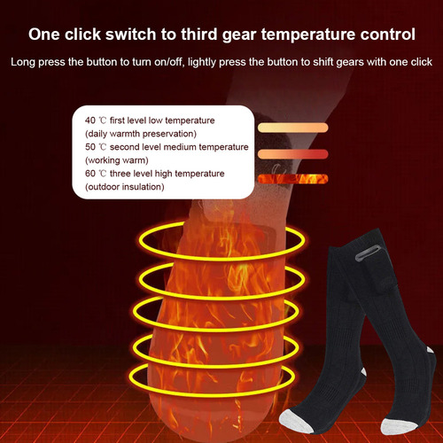 Calcetines Térmicos Eléctricos Unisex Recargables