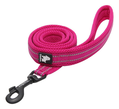 Correa Para Perro Reflectante De Pet Products, Fucsia