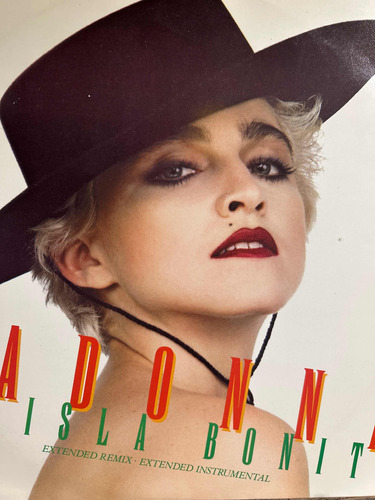 Lp Maxi Madonna La Isla Bonita Vinilo Original 1987 Uk