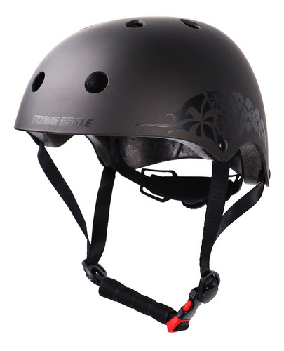 Casco Profesional Con Ajustador Flying Eagle Mettle Color Gris Talla L (58 A 61cm)