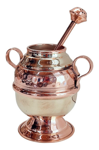 Imagen 1 de 5 de Mate De Cobre 1 Cobre Y Bronce 2 Cobre