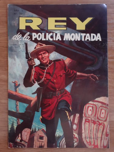 Cómic Rey De La Policía Montada Número 10 Lord Cochrane