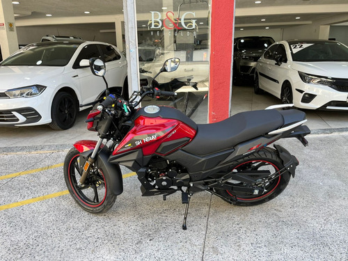 Moto Shineray Jef Vermelha 150 Injetada Ano 2024 Modelo 2024
