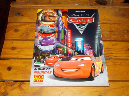 Album De Figuritas Cars 2 + Poster 