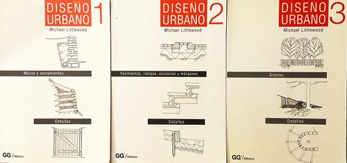 Diseño Urbano Tomos 1, 2 Y 3, Michael Littlewood (Reacondicionado)