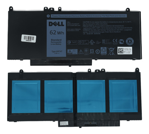 Bateria Original Dell E5470 E5570 6mt4t 0hk6dv 079vrk Txf9m