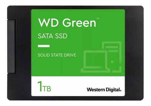Imagen 1 de 4 de Ssd 1tb Western Digital Disco Duro Solido 2.5 Pc Laptop