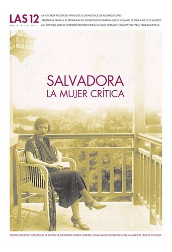 Las 12 - Año 14 - N° 719 - 20 De Enero De 2012 - Salvadora M