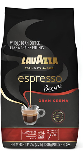Café Grano Lavazza Perfetto + Crema E Aroma + Gran Crema 1kg