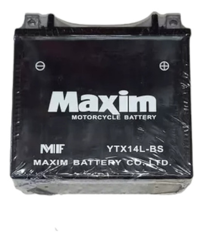 Bateria Ch Ytx14l-bs Maxim Moto Avenida