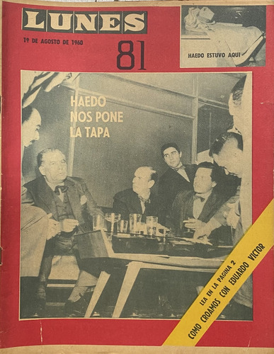 Lunes Nº 81 Revista Humor Uruguayo Agosto 1960, Ej2