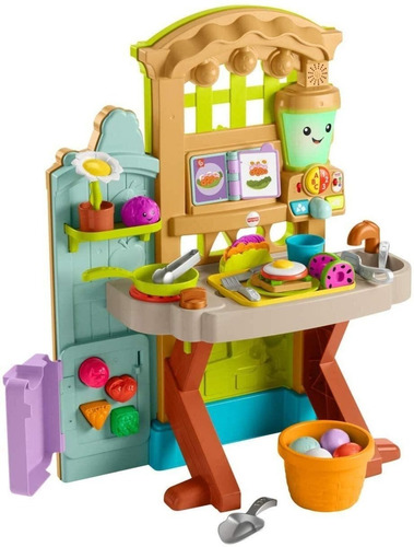 Fisher Price Juego Interactivo 2caras Granja Cocina + Música