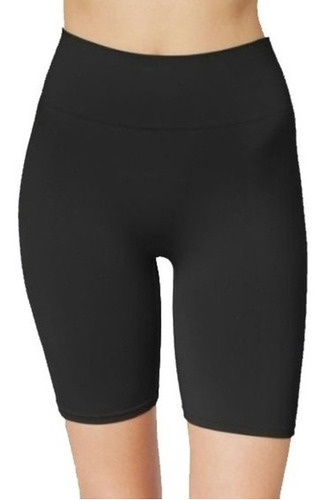 Calzas Bikers Ciclista Lycra Modela Reduce Cómoda Sexy Negro