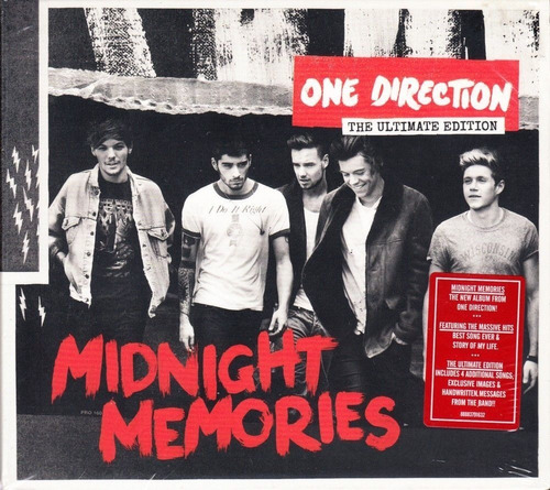 One Direction Midnight Memories Ultimate Edit Import Cd