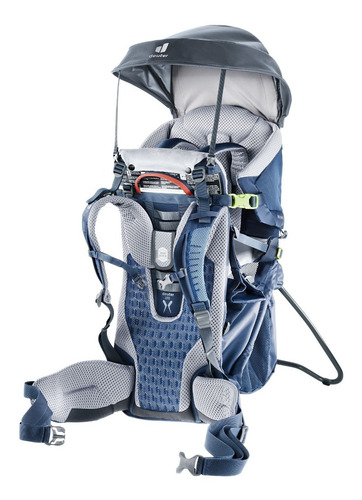 Imagen 4 de 7 de Mochila Portabebé Deuter Kidcomfort Active+bolsa Hidratación