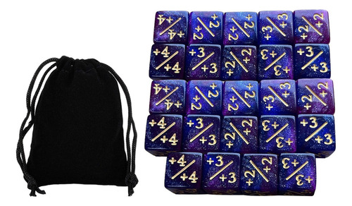 24 Piezas Dados Contador Dados Juego De Cartas Dados