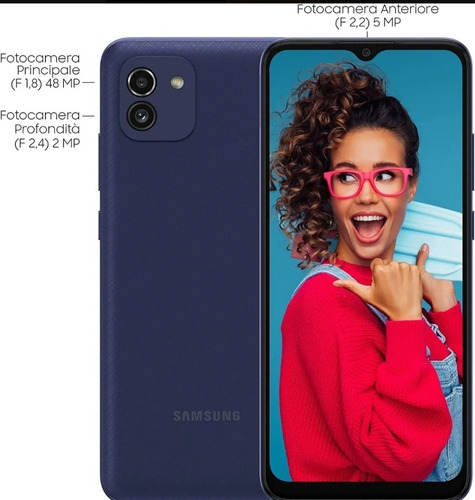 Imagen 3 de 6 de Telefono Samsung A03 4/64 Gb