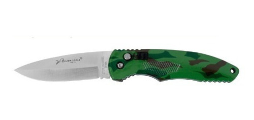 Cuchillo Navaja Tactica Automatica Supervivencia Camuflaje