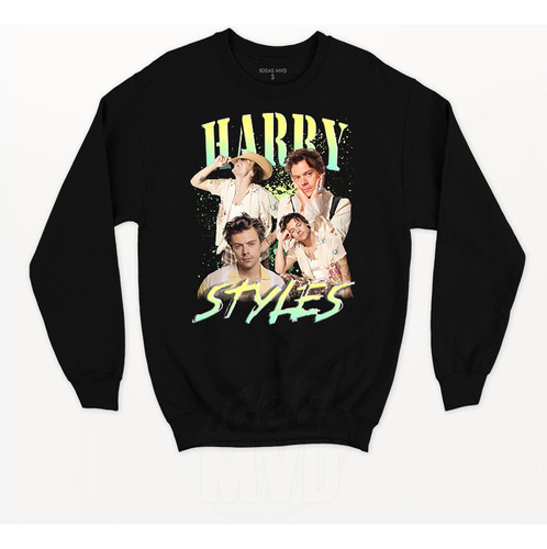 Buzo Harry Styles 001 (negro:) Ideas Mvd