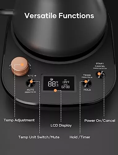  INTASTING Hervidores eléctricos, hervidor eléctrico de