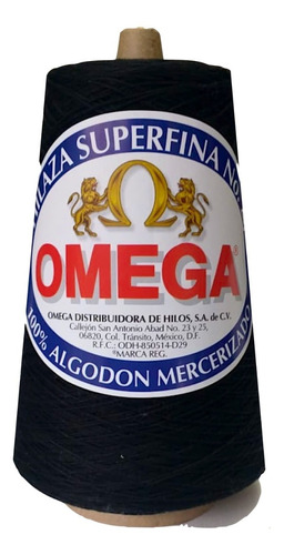 Hilaza Superfina #20 Omega Cono De 240 Gramos