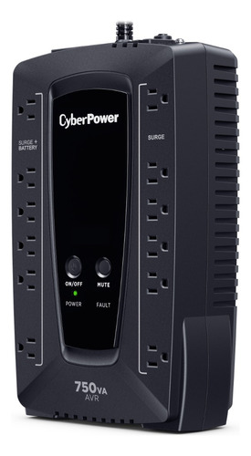 Cyberpower Con Regulador Avrg750u, 750v, Entrada 90-148v