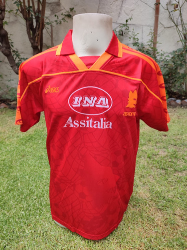 Jersey Roma De Italia Retro Local 1995 Talla L