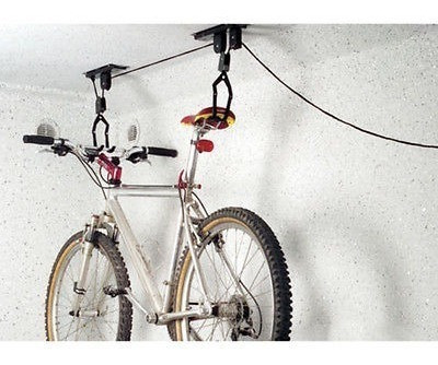 Imagen 7 de 10 de Soporte Gancho Porta Bicicleta Para Colgar Reforzado Techo