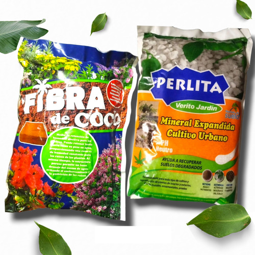 Pack Fibra De Coco Y Perlita 